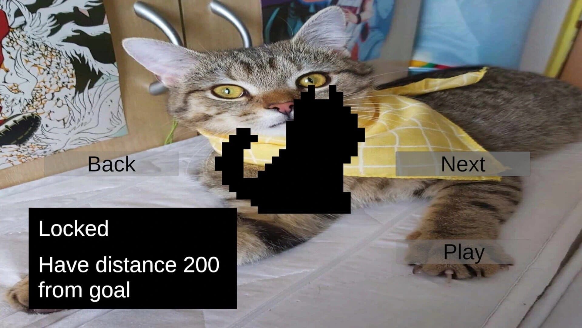 Climbing with Silly Cat screenshot 1