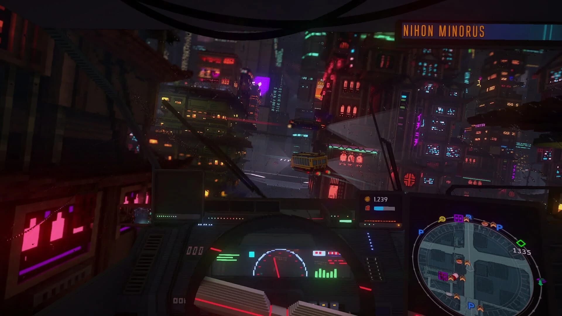 Cloudpunk: City of Ghosts screenshot 2