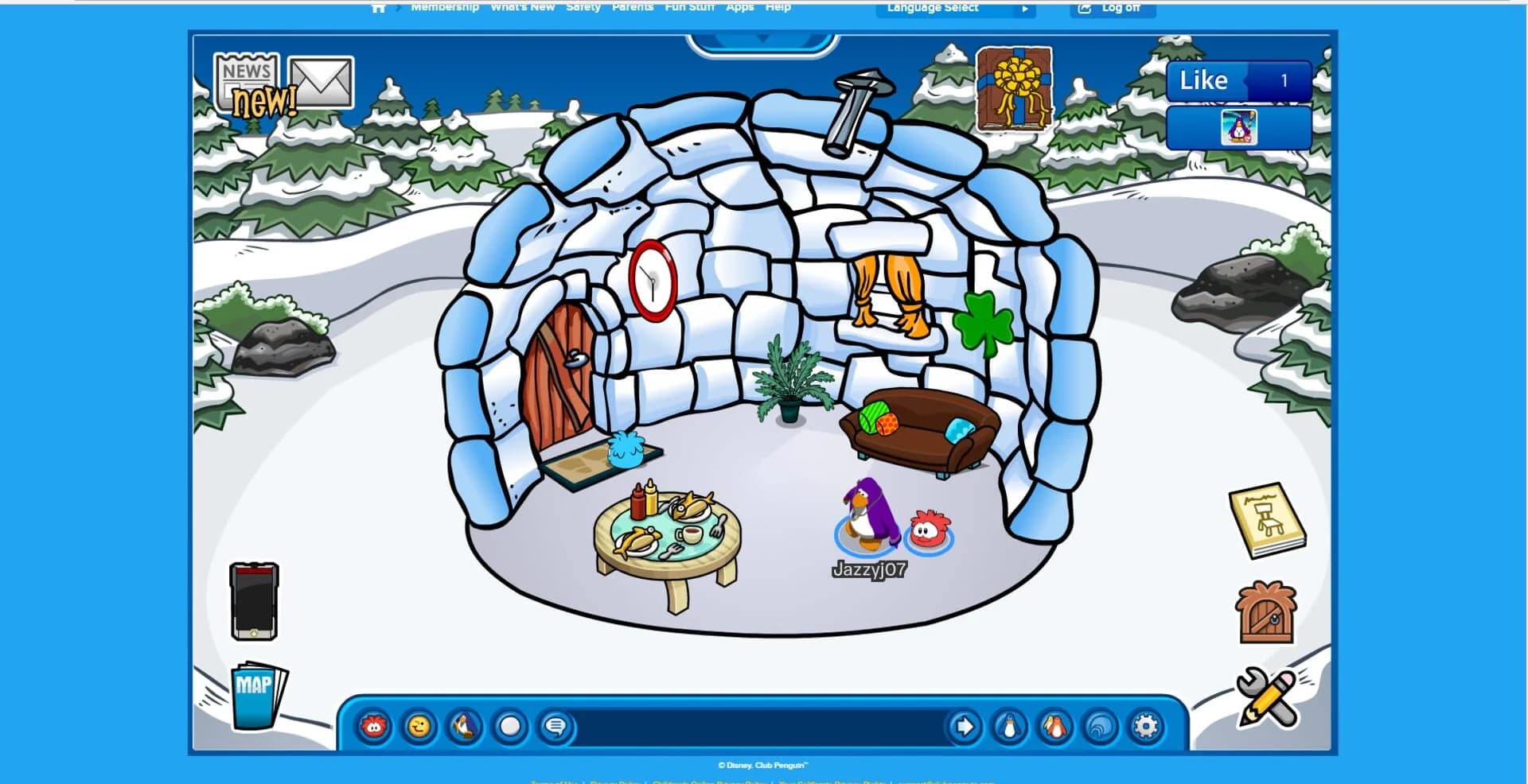 Club Penguin screenshot 1