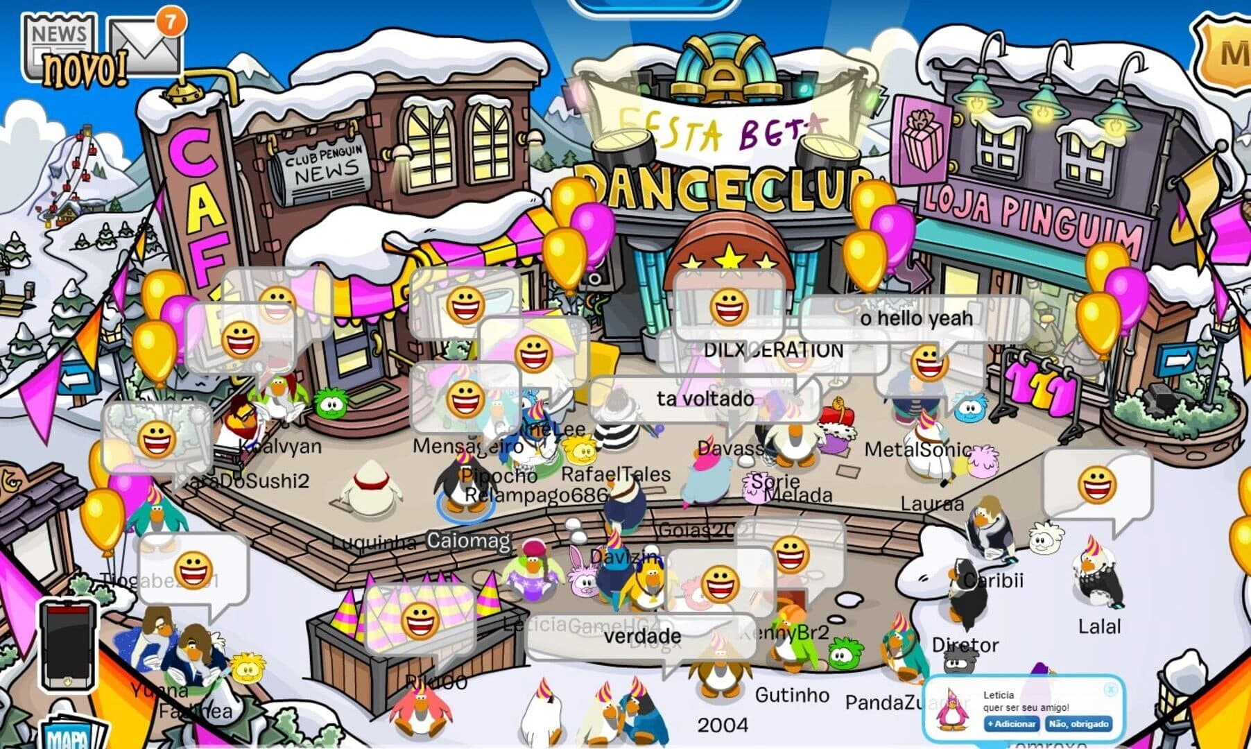 Club Penguin Brasil screenshot 6