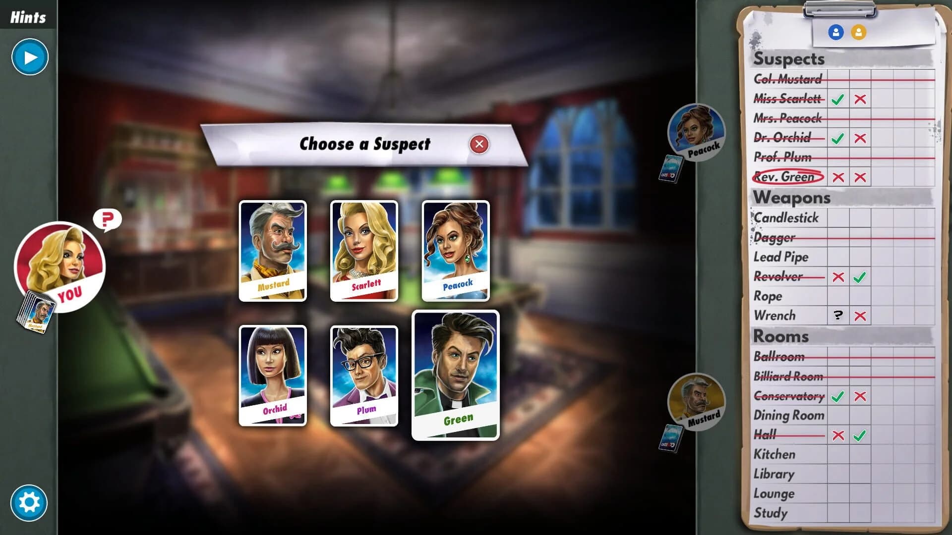 Clue/Cluedo: Classic screenshot 5