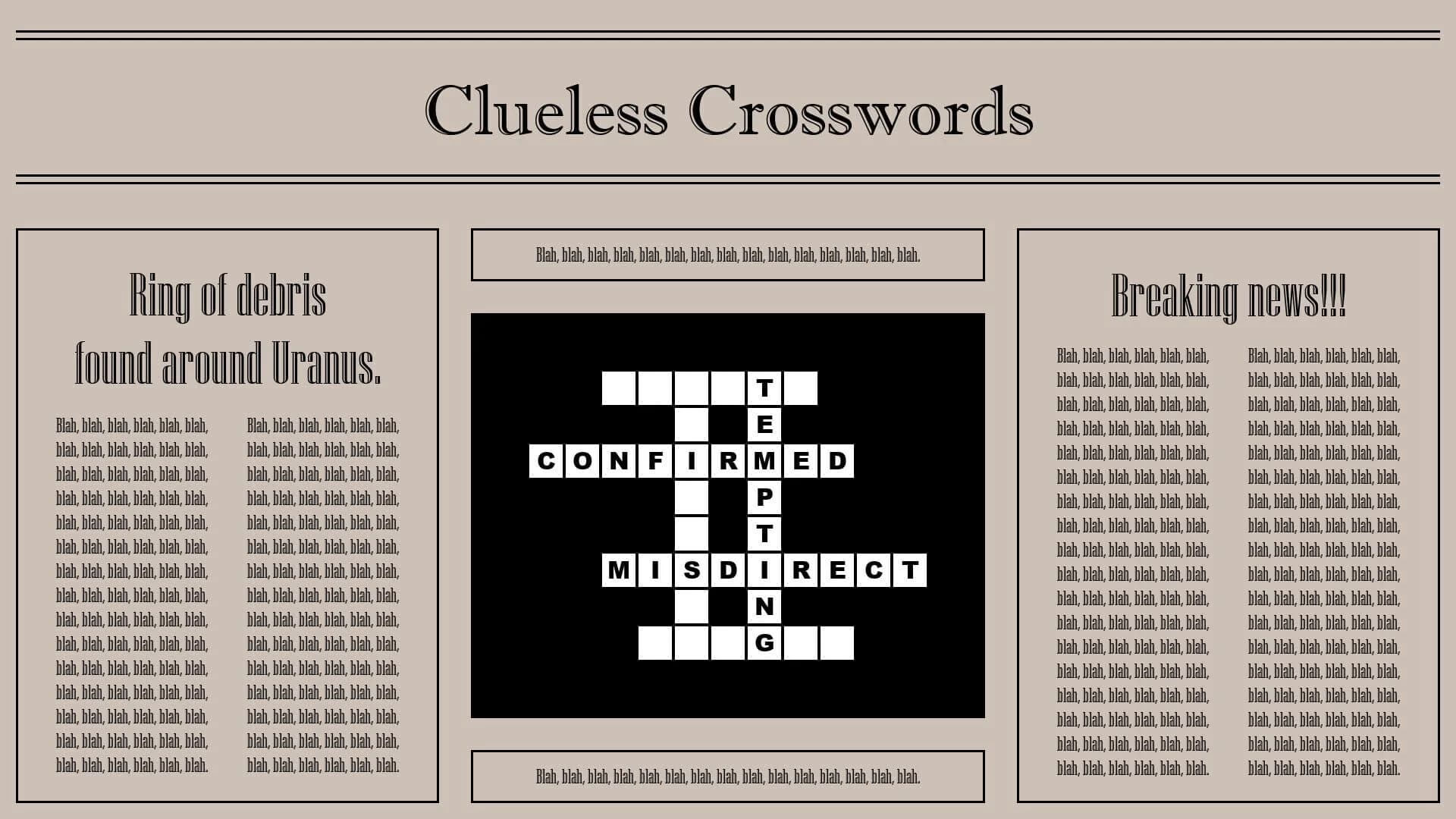 Clueless Crosswords screenshot 4
