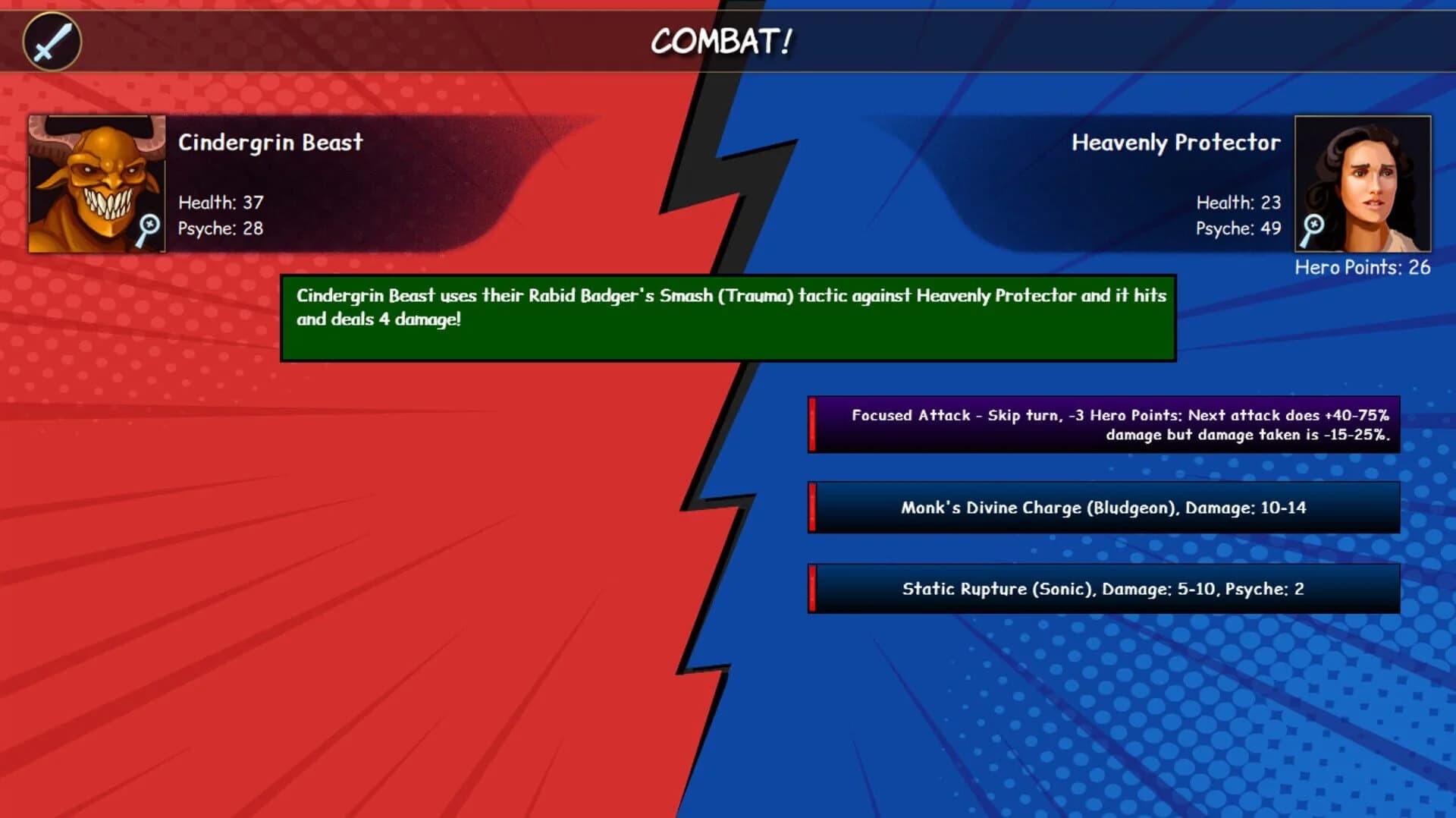 Code Of Superheroes screenshot 1