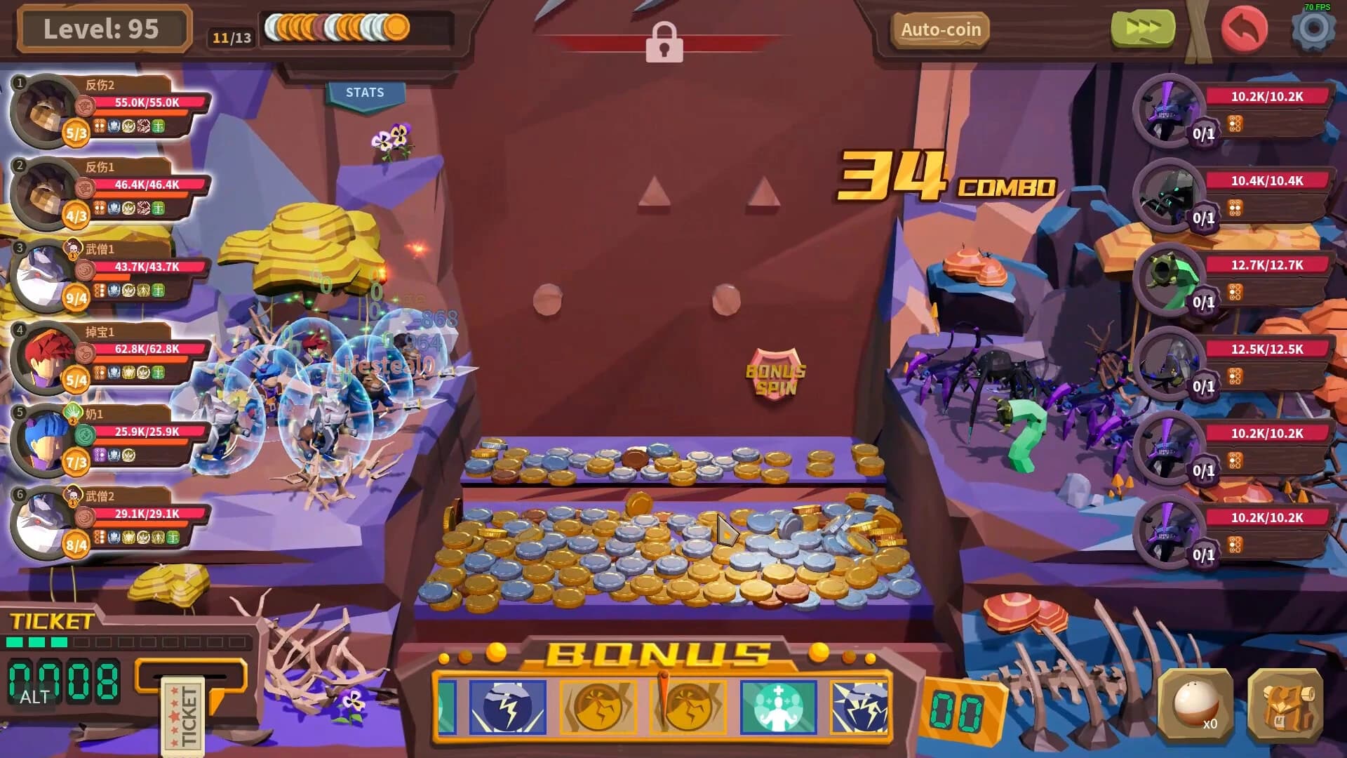 Coin Push RPG screenshot 5