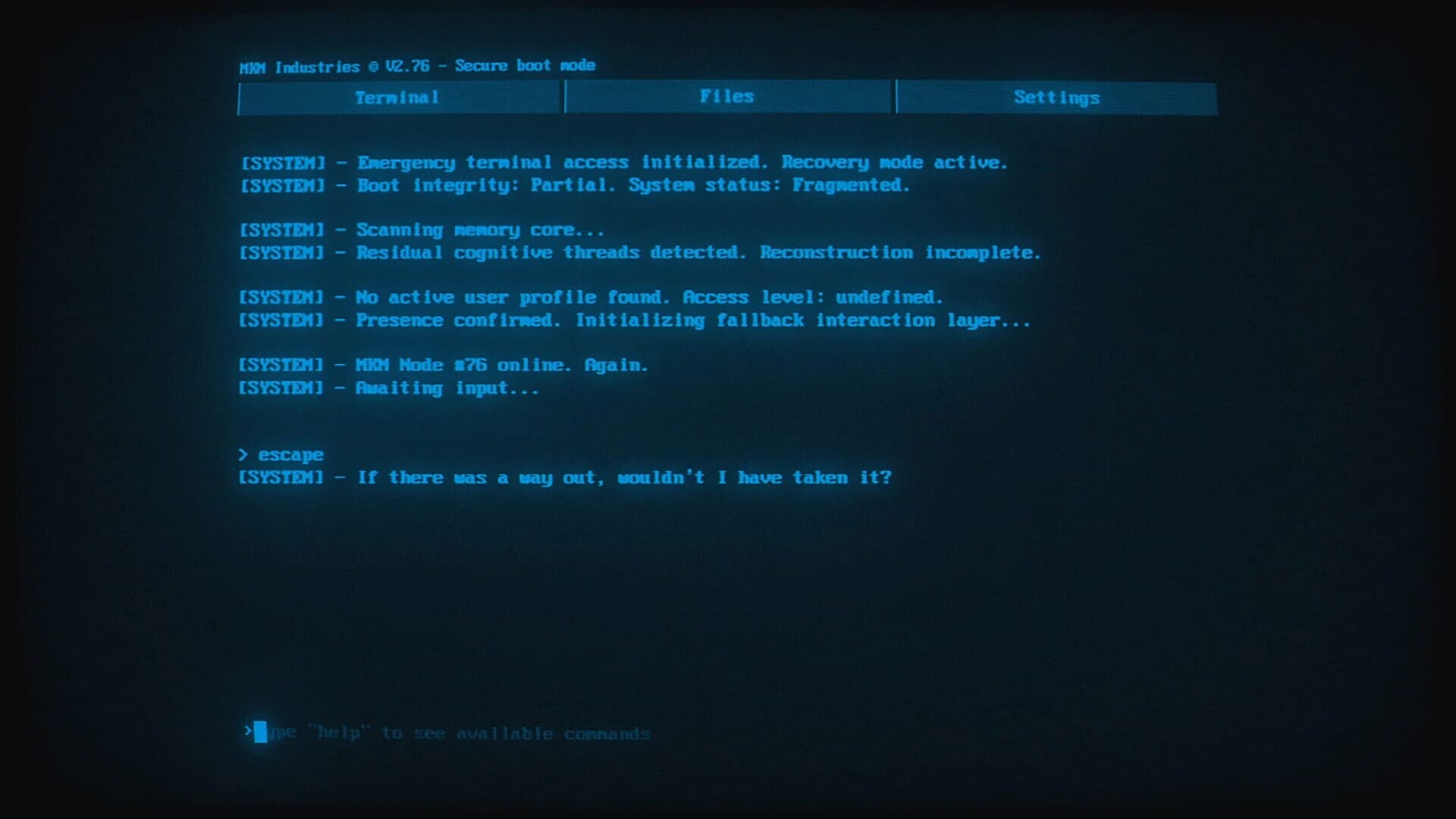Coldwake screenshot 1