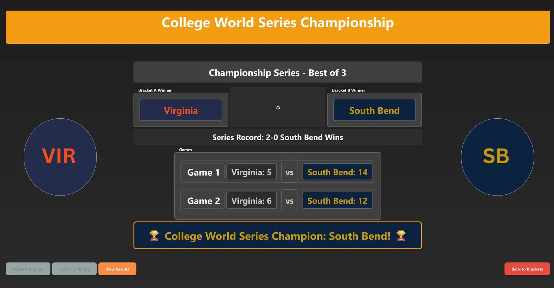 College Baseball: Dynasty Builder screenshot 3