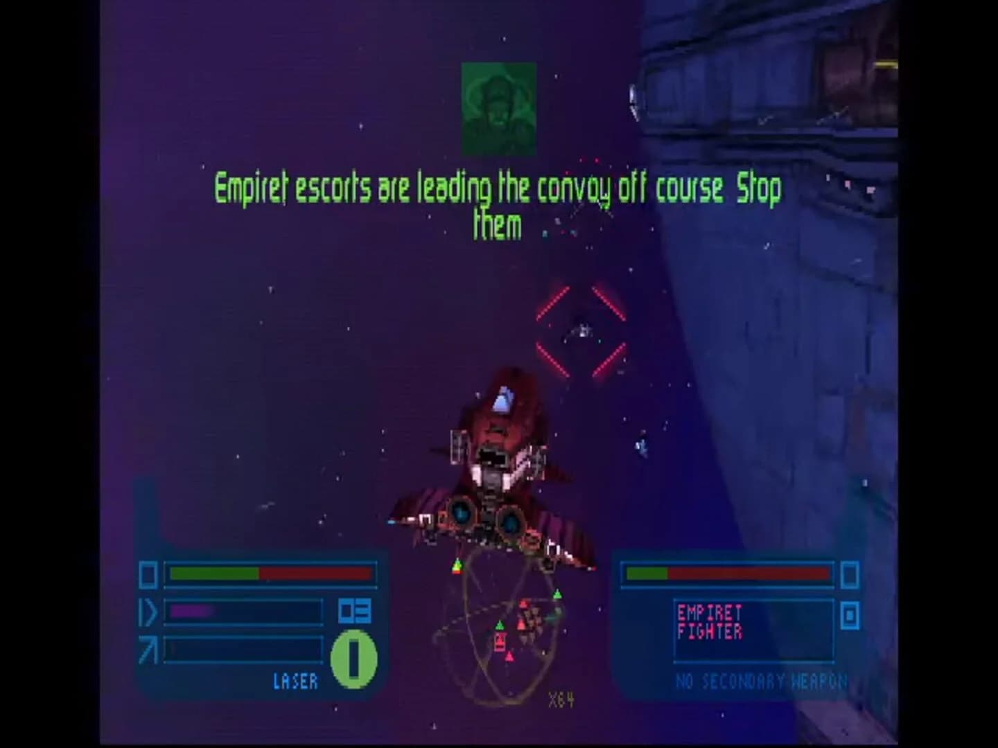 Colony Wars: Red Sun screenshot 1