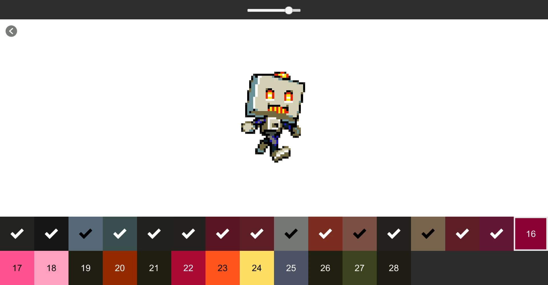 Color by Number: Monster Heroes screenshot 5