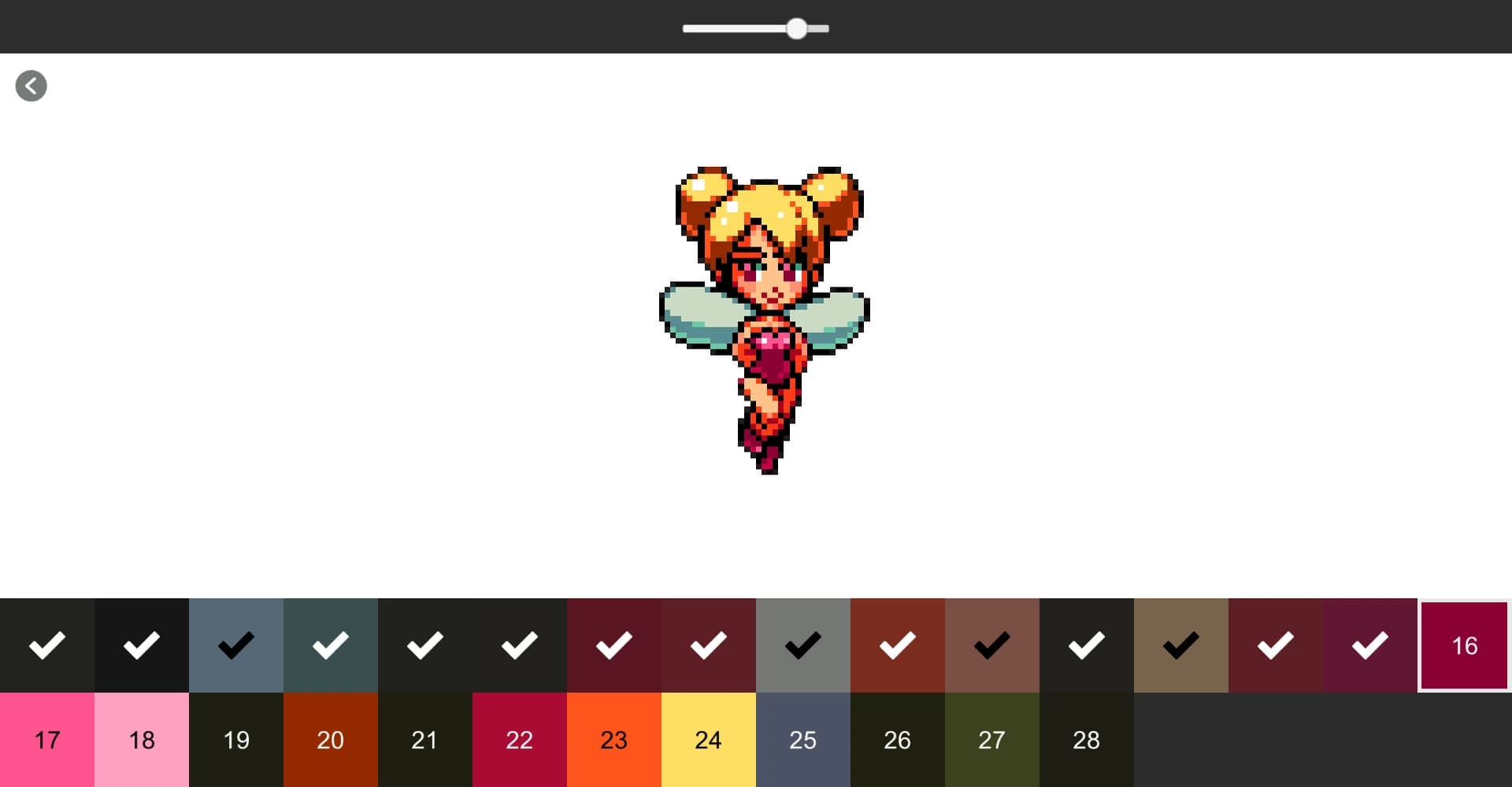 Color by Number: Monster Heroes screenshot 3