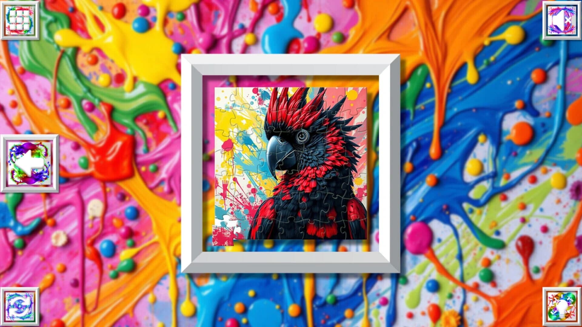 Color Splash: Parrots screenshot 2