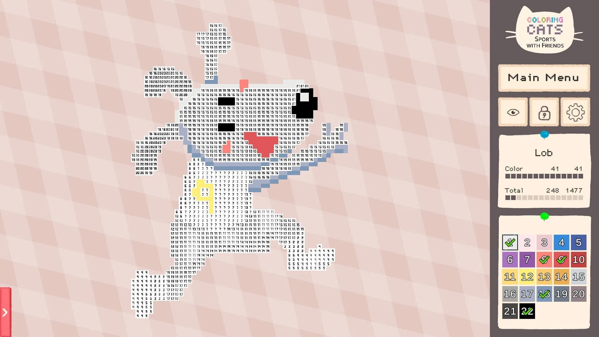 Coloring Cats: Sports With Friends screenshot 4
