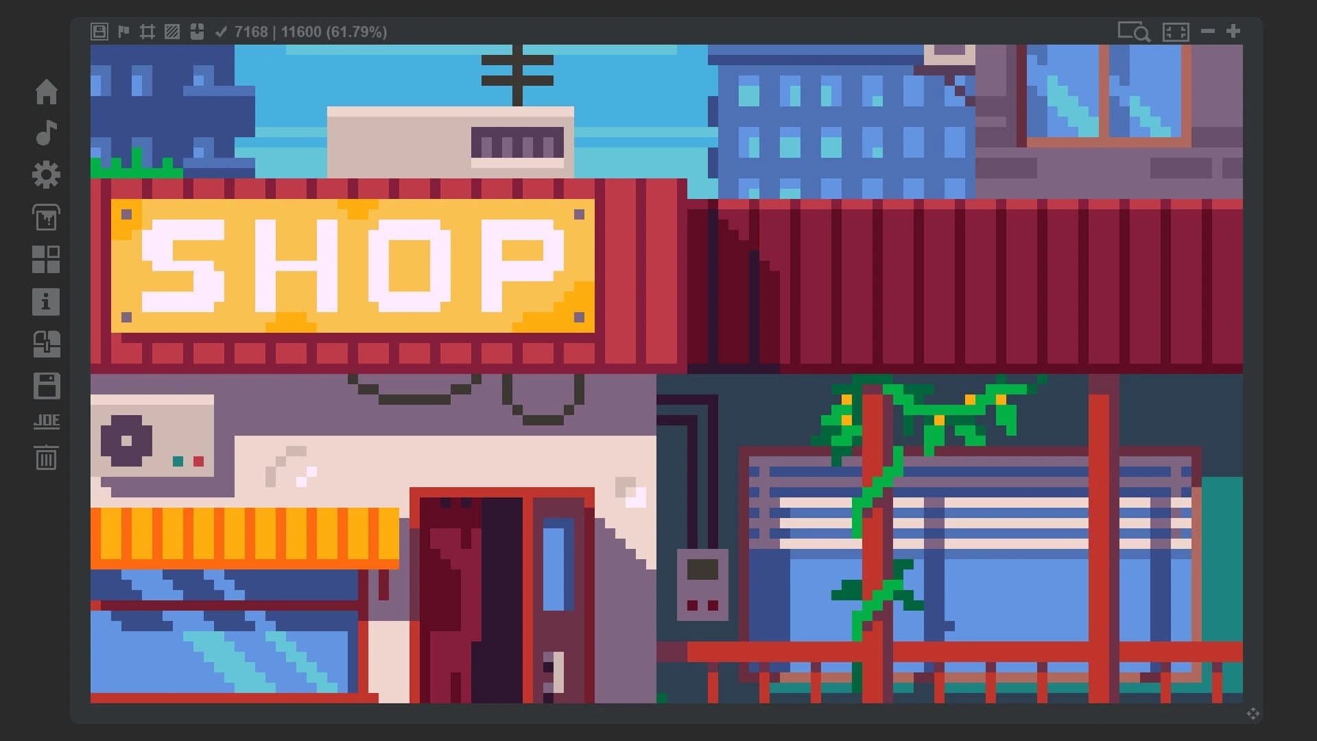 Coloring Game 4: City screenshot 4