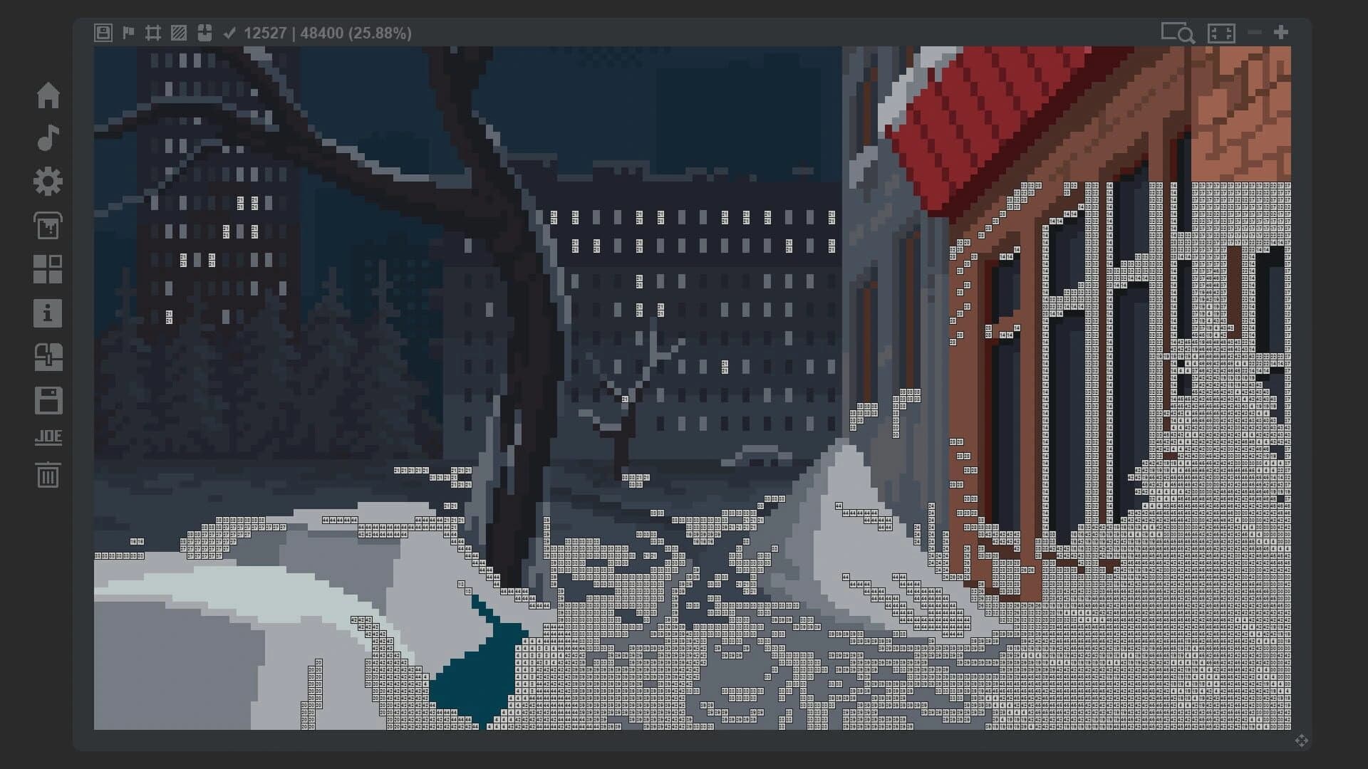 Coloring Game 4: City screenshot 3
