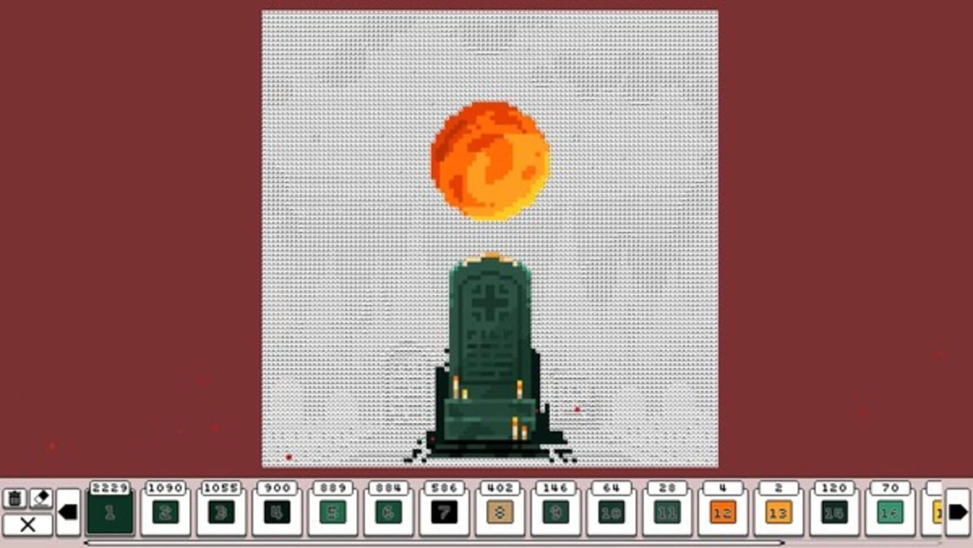 Coloring Pixels: Halloween 7 screenshot 5