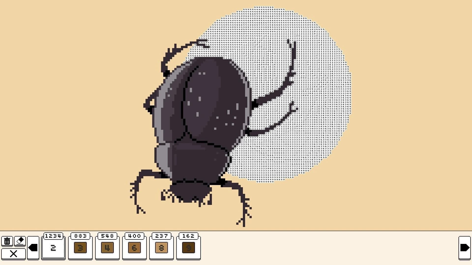 Coloring Pixels: Insects Pack screenshot 2