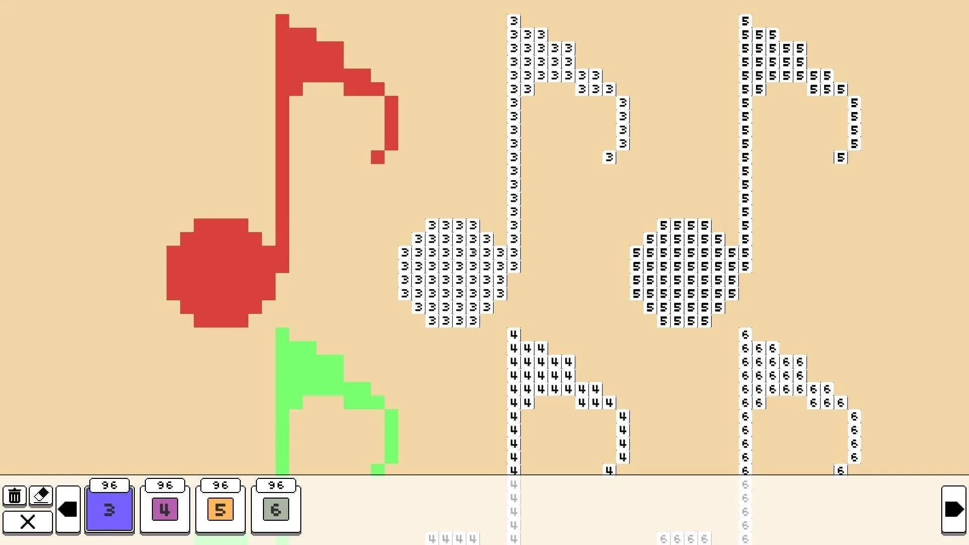 Coloring Pixels: Music Pack screenshot 3