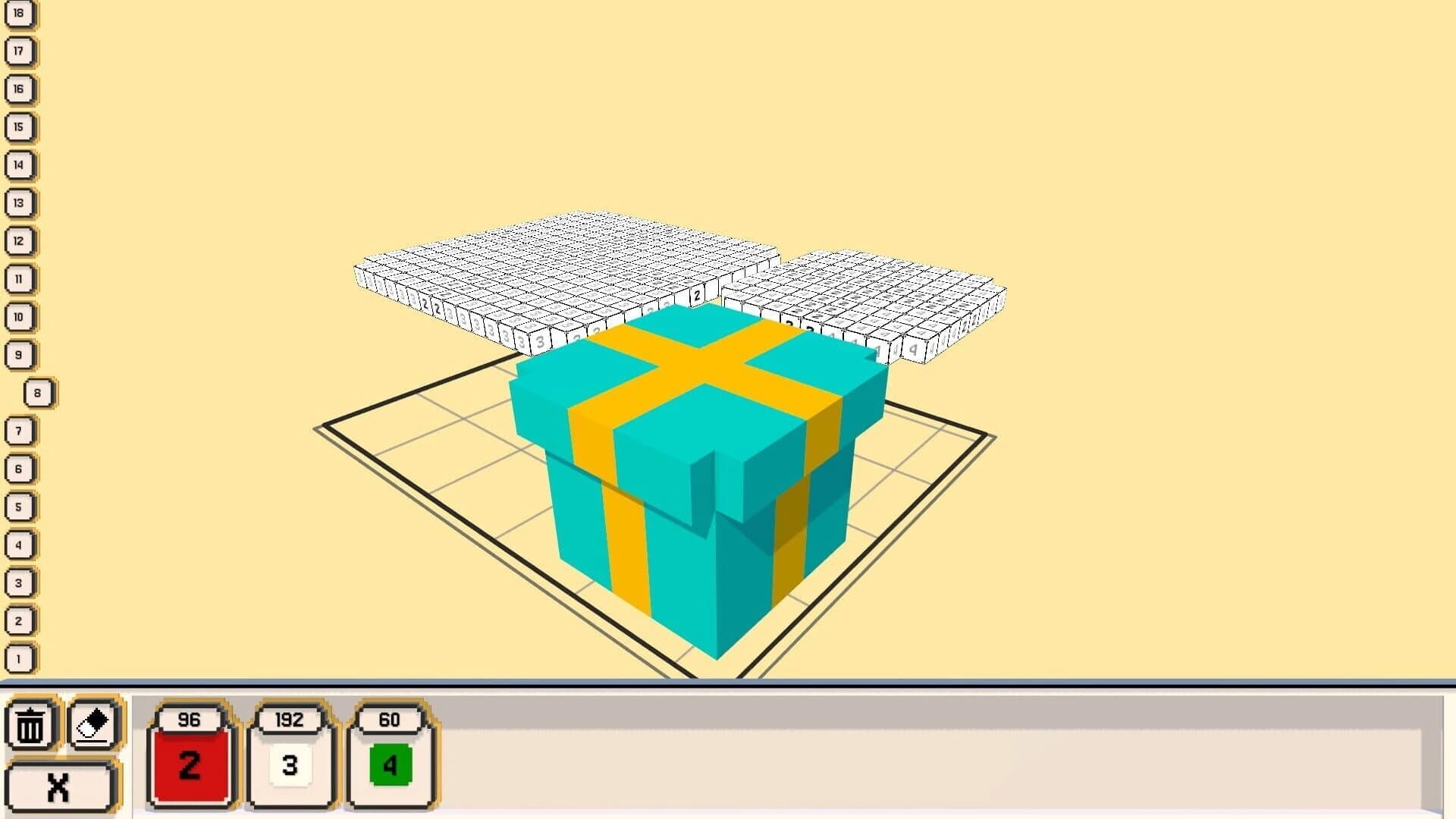 Coloring Voxels: Advent Pack screenshot 3