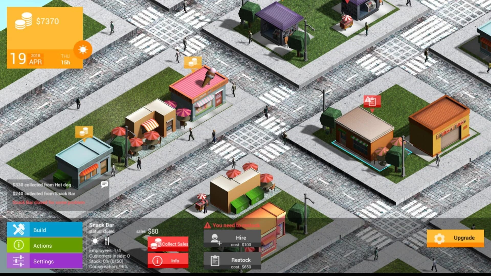 Commanager Tycoon screenshot 1