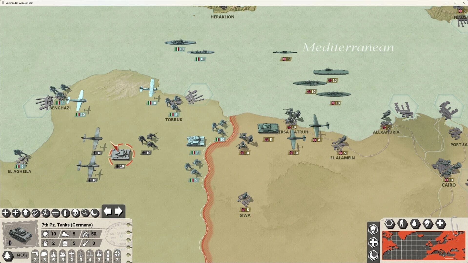 Commander: Europe at War screenshot 3