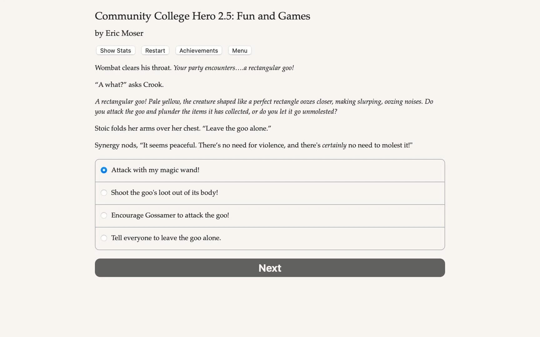 Community College Hero: Fun and Games screenshot 2