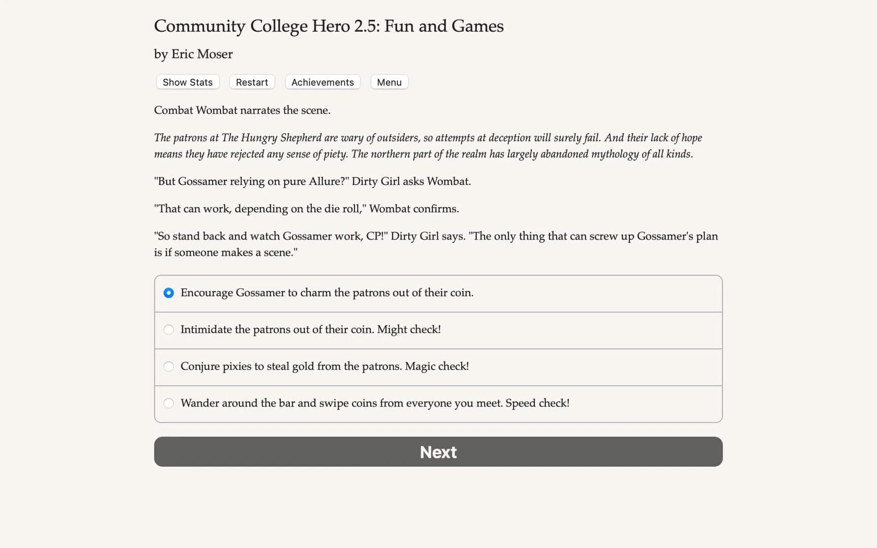 Community College Hero: Fun and Games screenshot 4