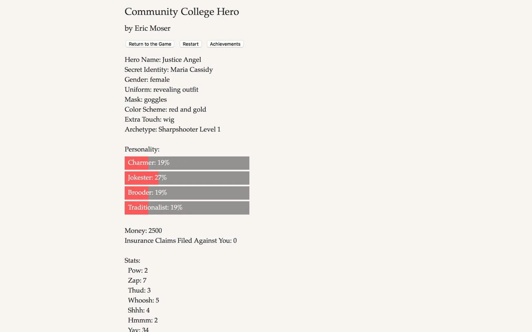 Community College Hero: Trial by Fire screenshot 2