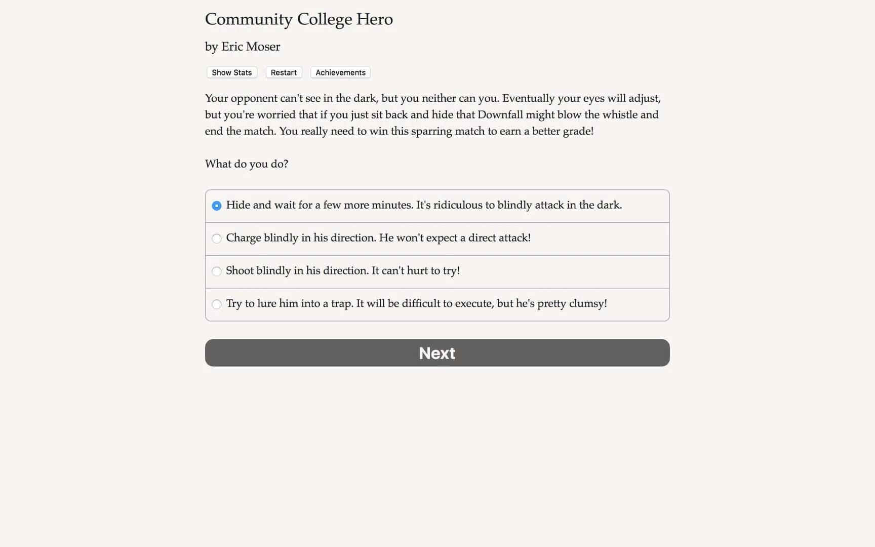 Community College Hero: Trial by Fire screenshot 3