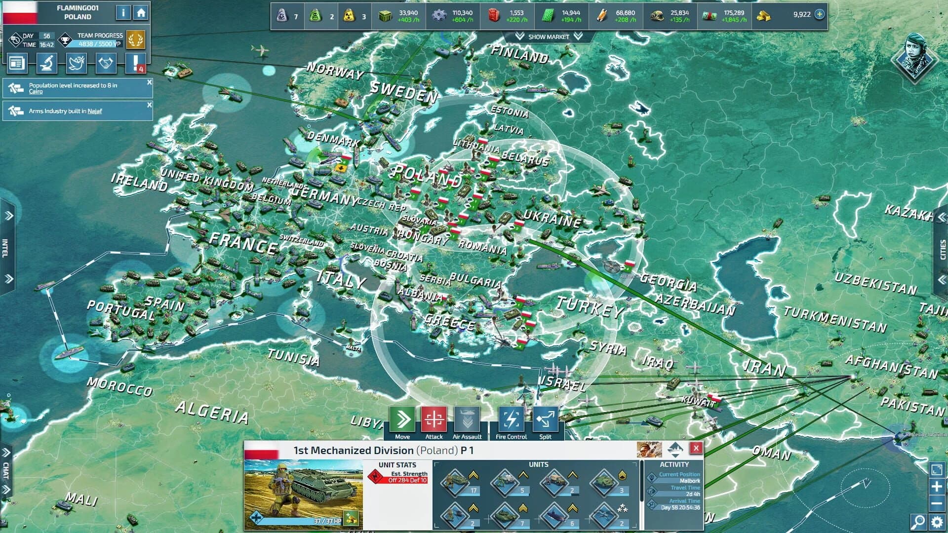 Conflict of Nations: World War 3 screenshot 3