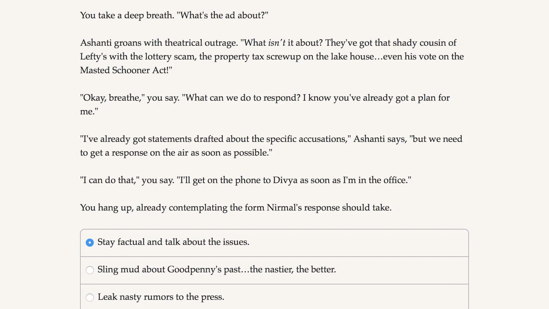 Congresswolf screenshot 2