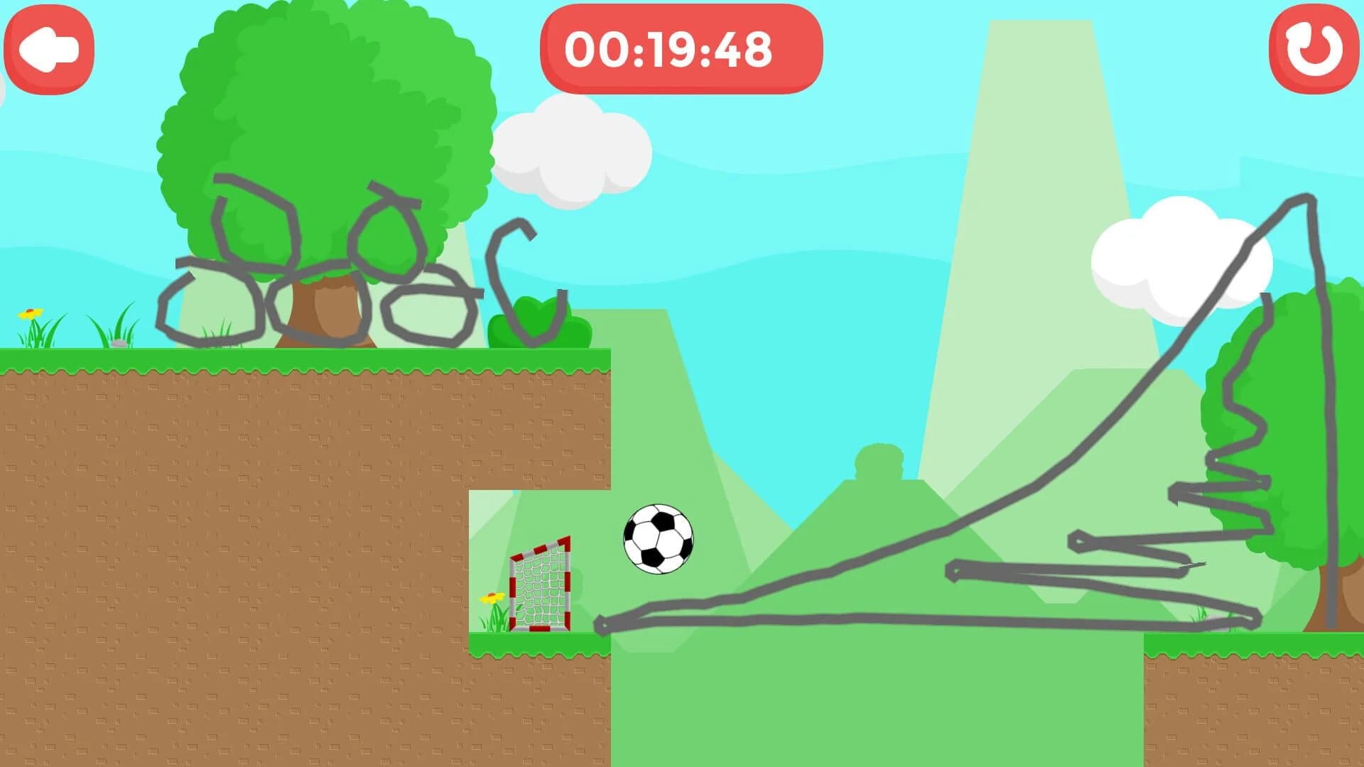 Contact Draw: Football screenshot 1