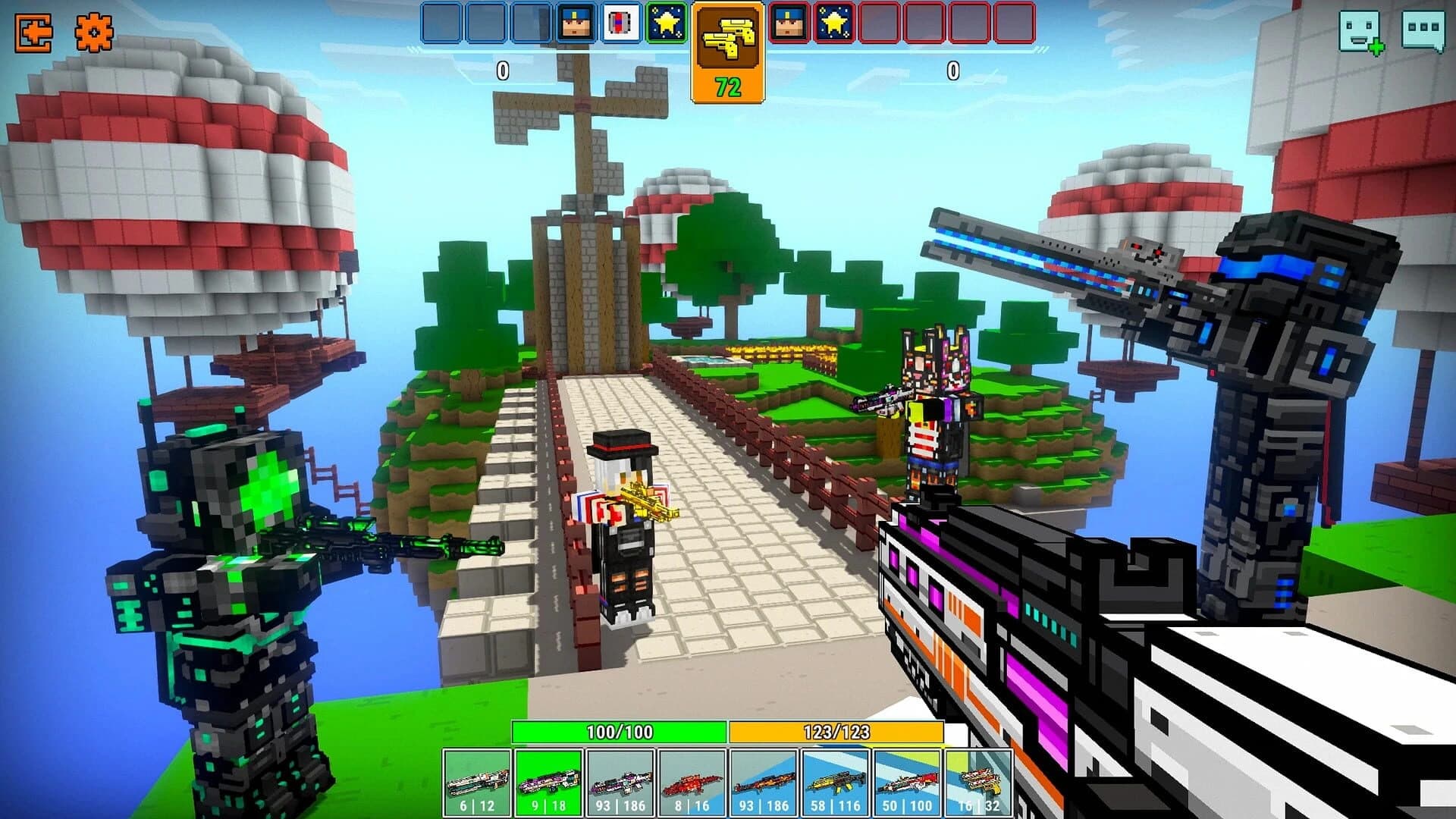 Cops N Robbers: Pixel Craft Gun screenshot 13