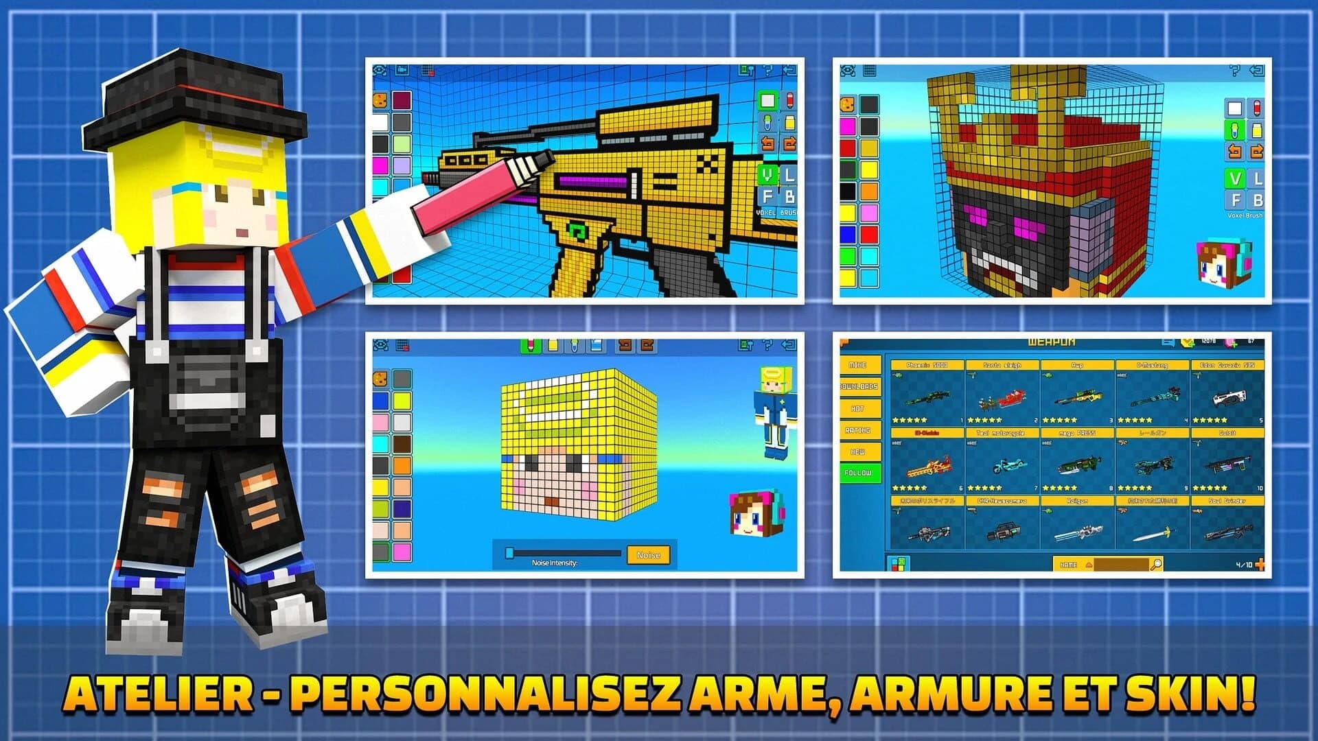 Cops N Robbers: Pixel Craft Gun screenshot 8