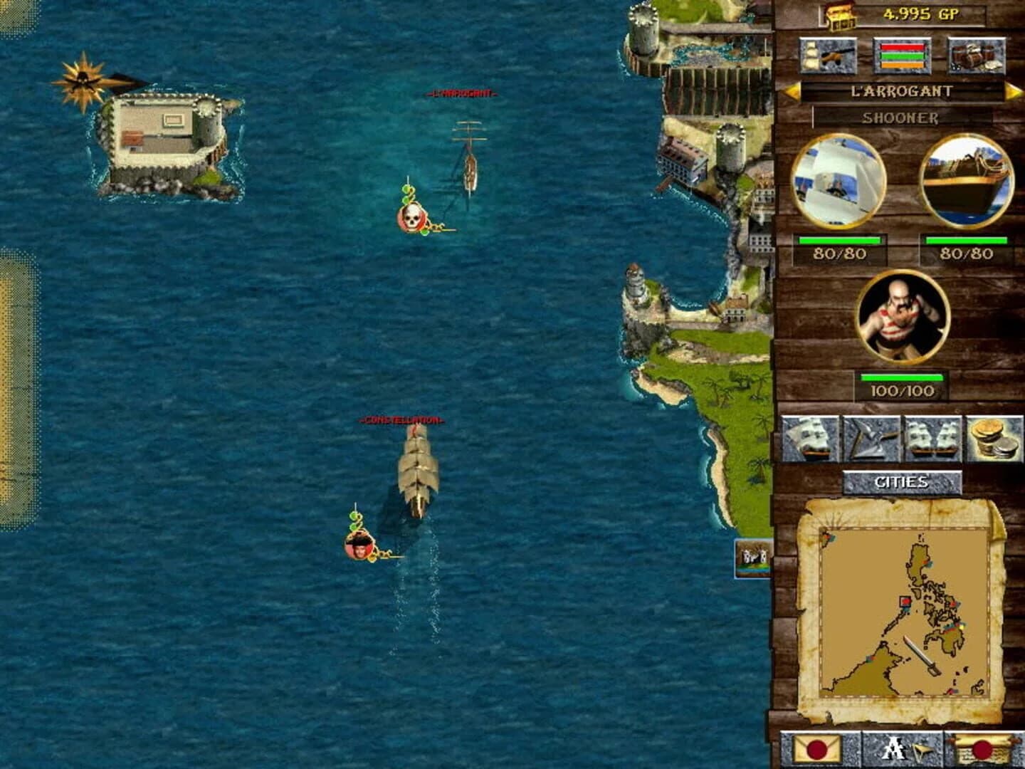Corsairs: Conquest at Sea screenshot 2