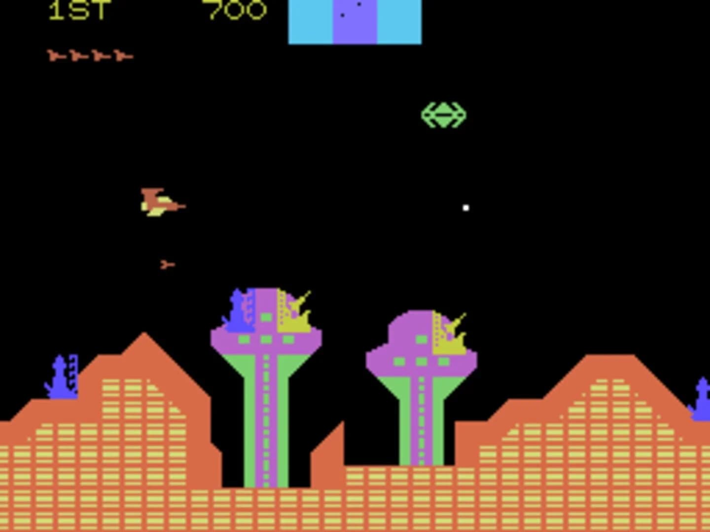 Cosmic Avenger screenshot 1
