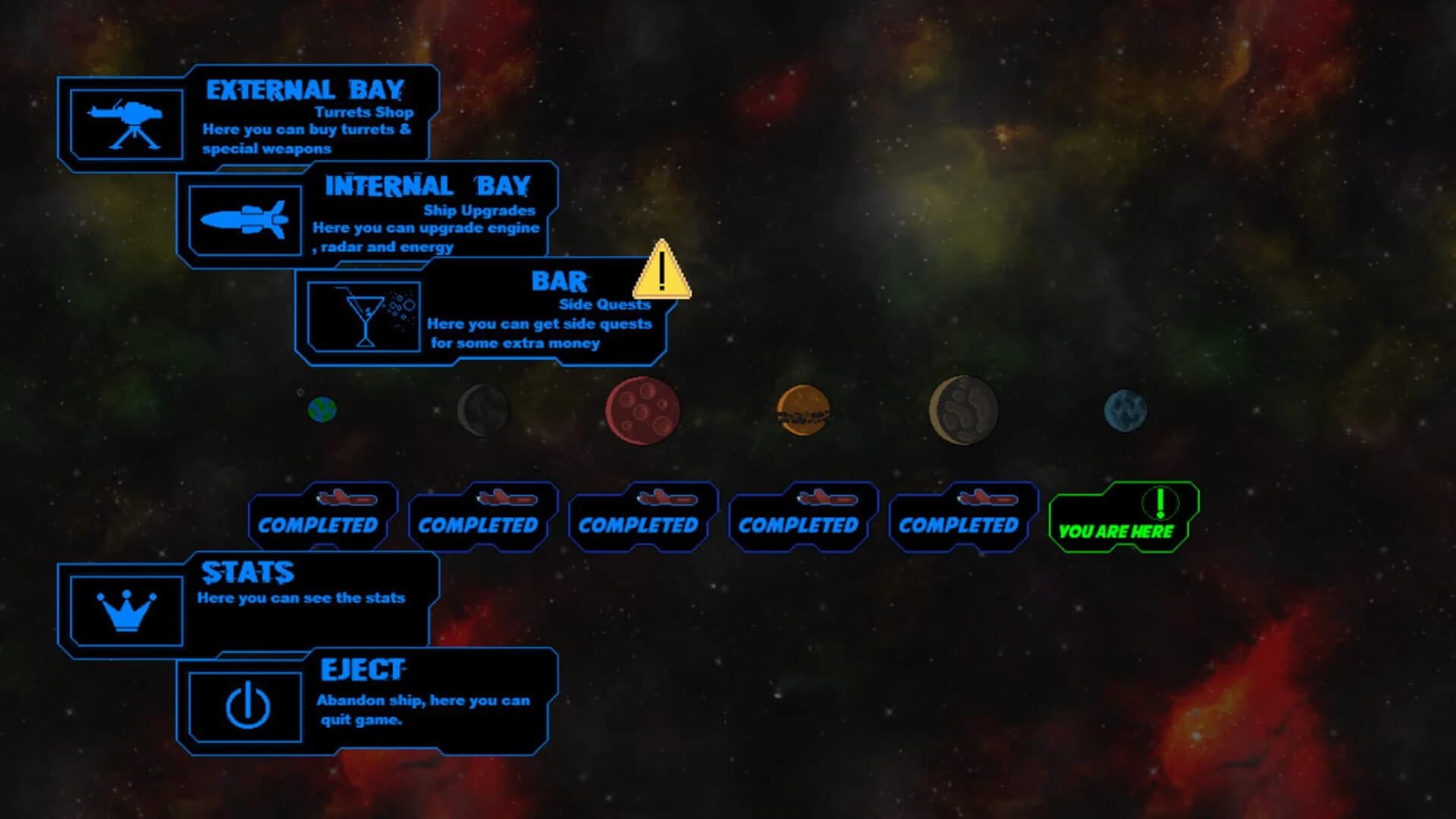 Cosmic Dust & Rust screenshot 1