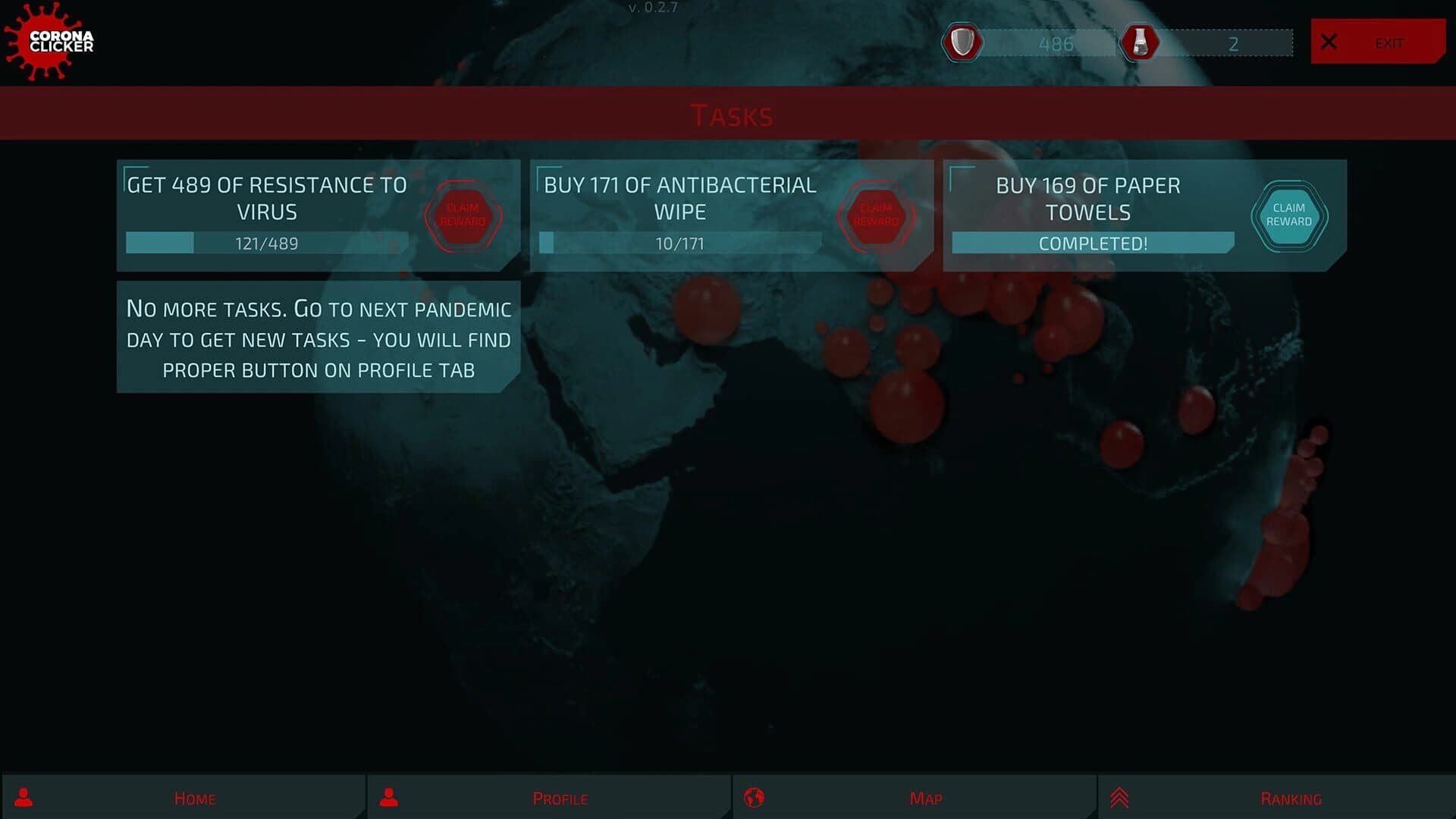 Covid-19: Corona Clicker screenshot 3