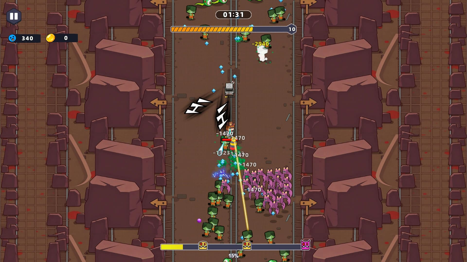 Cowboy Busy: Mowdown screenshot 7