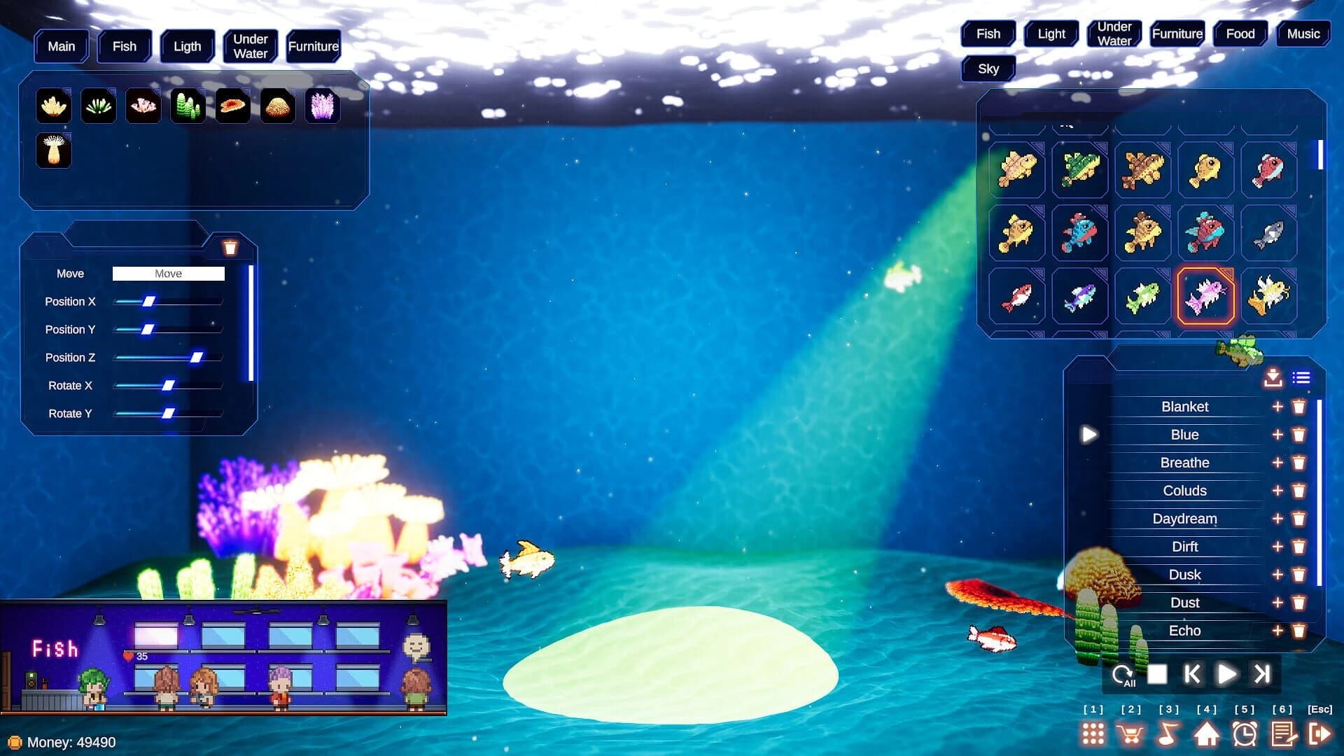 Cozy Aquarium screenshot 1