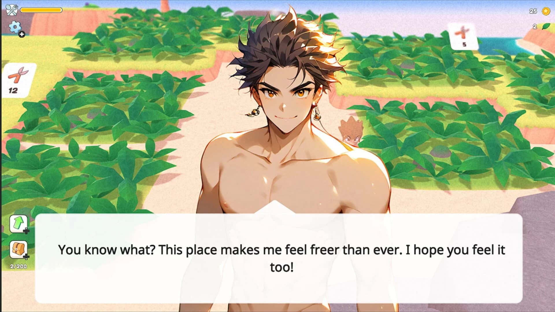 Cozy Earth: Hawaii Island Love Anime Boys screenshot 4