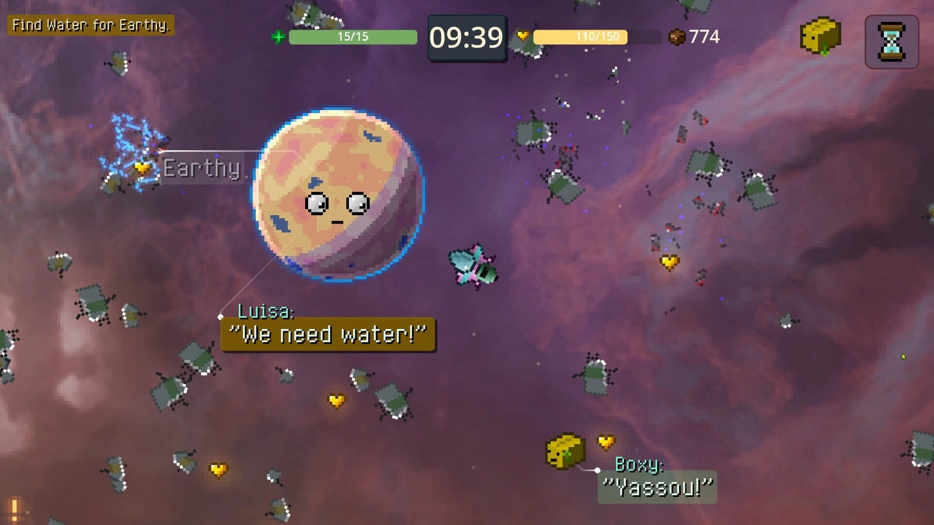 Cozy Space Survivors screenshot 1