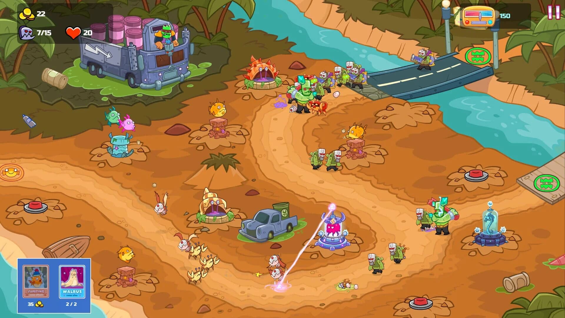 Crabby Fishes screenshot 1