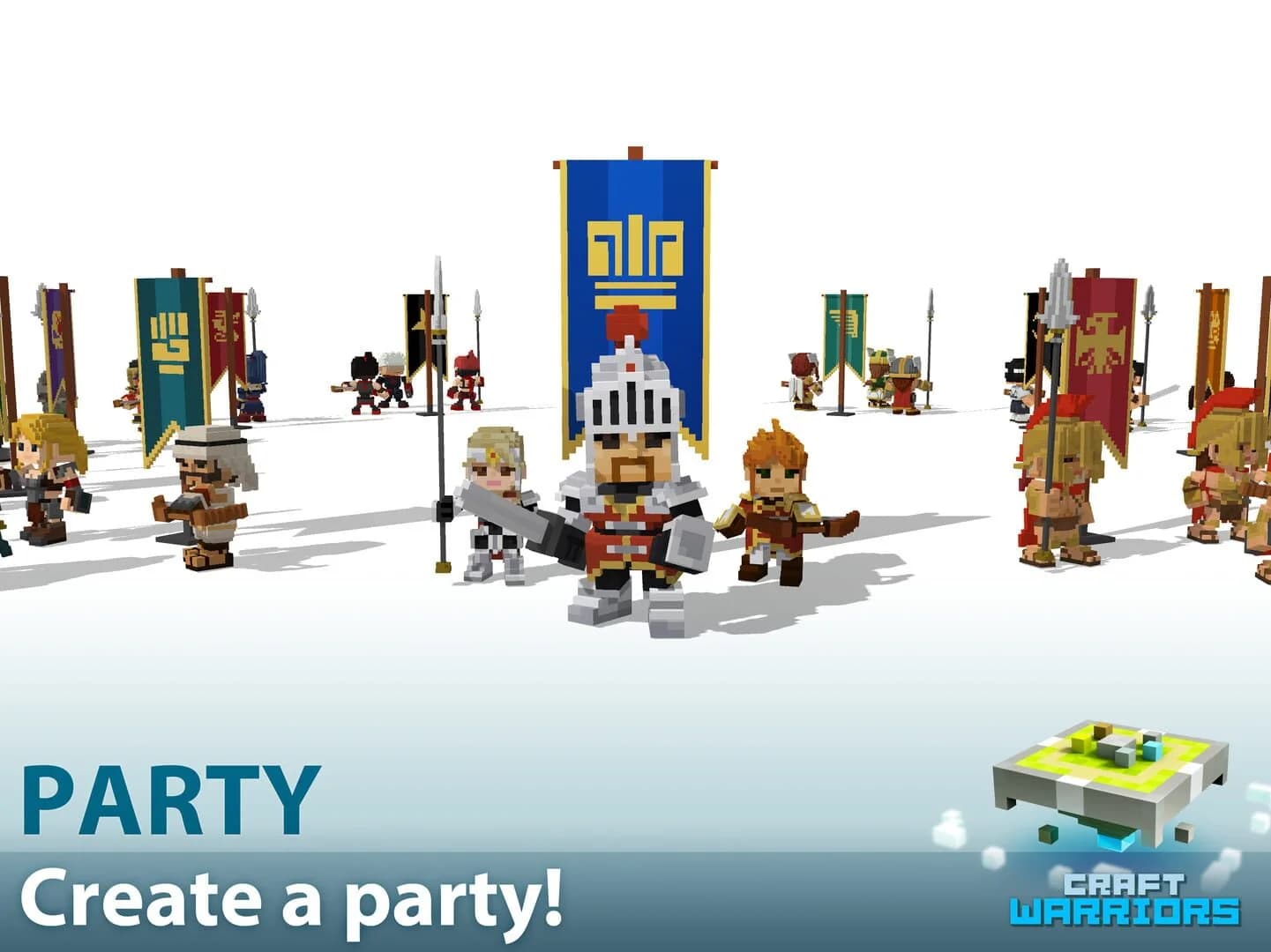 Craft Warriors screenshot 1