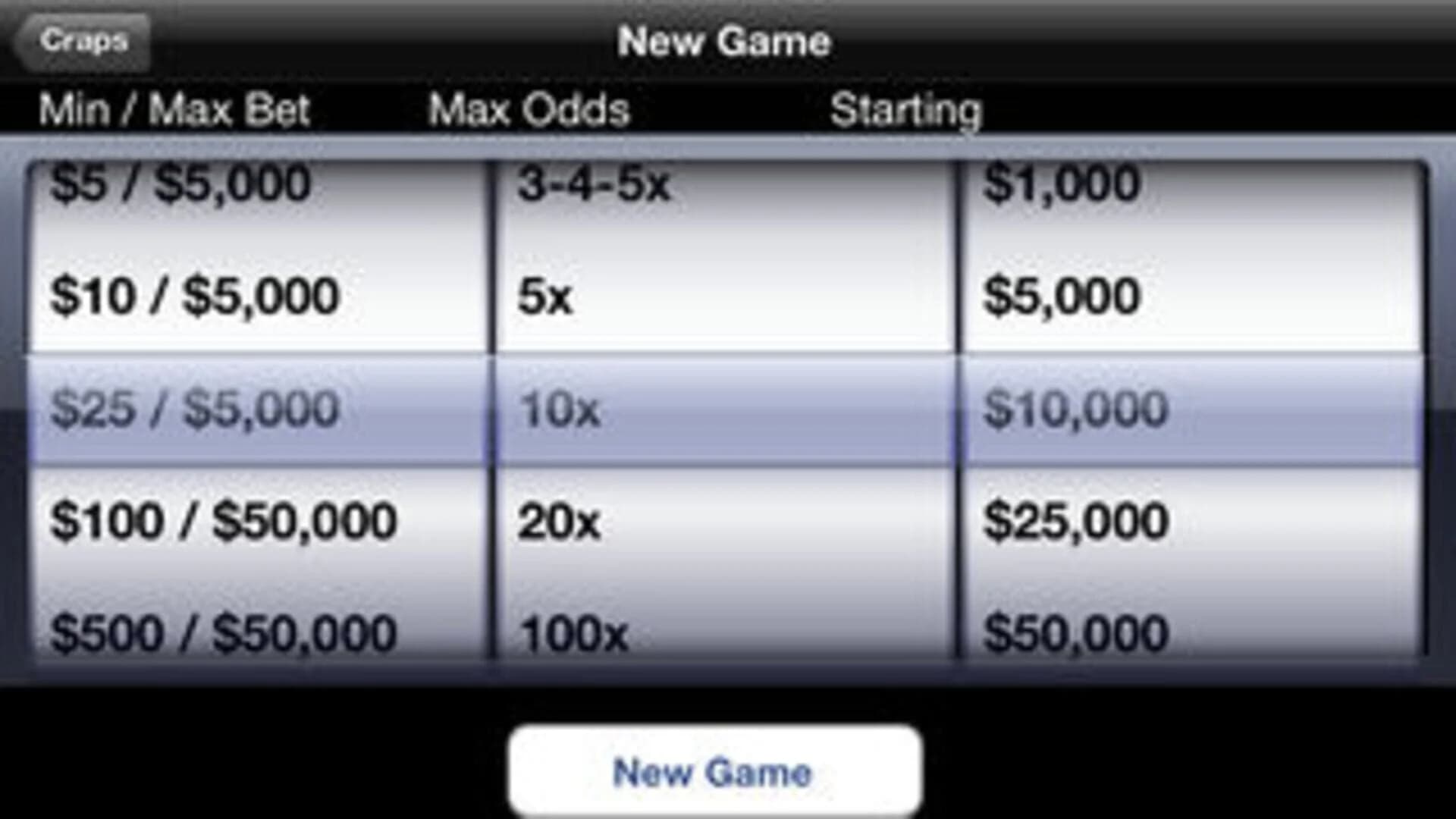 Craps-Shooter screenshot 3