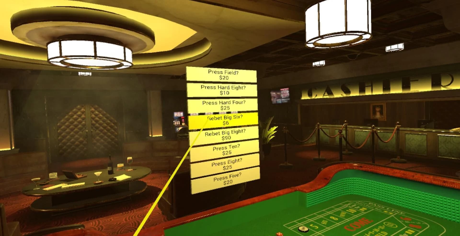 CrapsVR screenshot 1