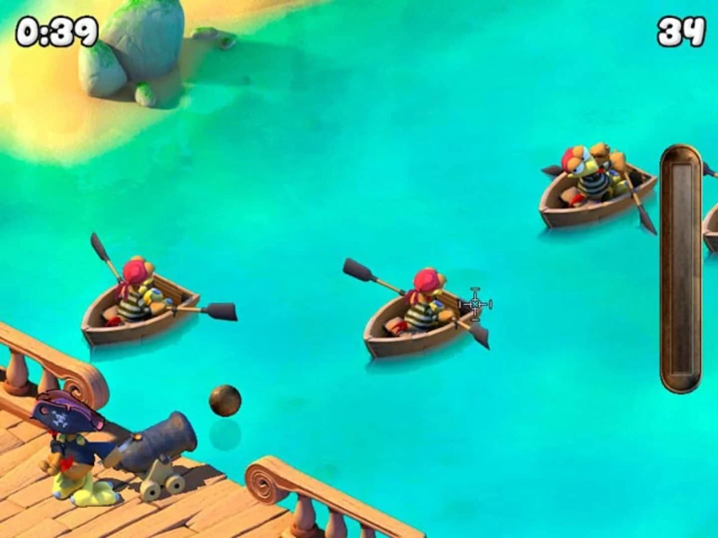 Crazy Chicken: Pirates screenshot 2