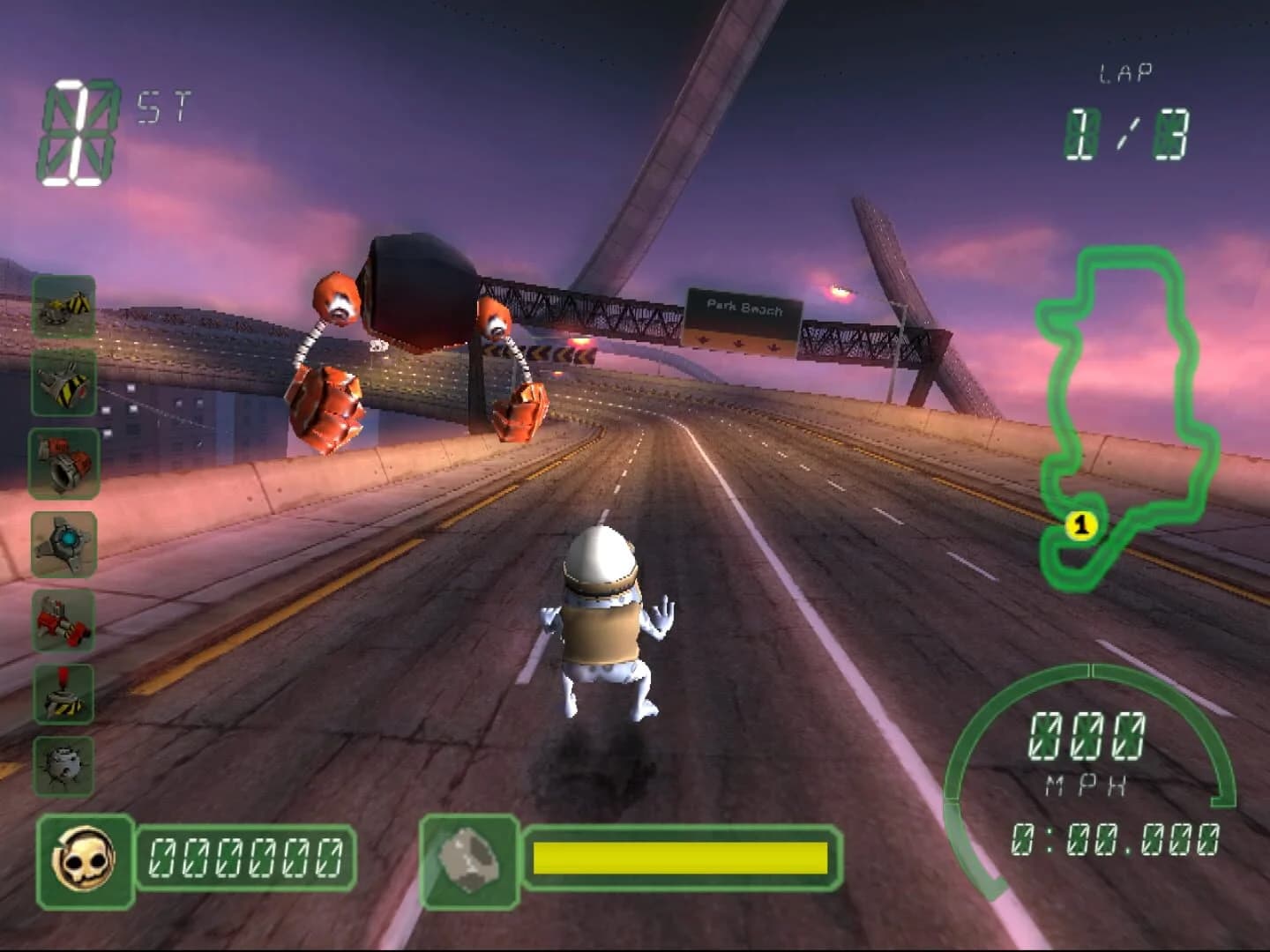 Crazy Frog Racer screenshot 1