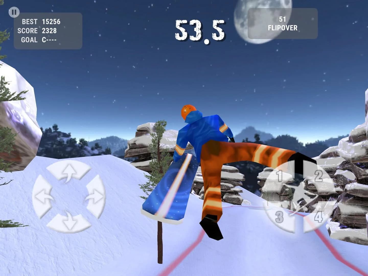Crazy Snowboard screenshot 4
