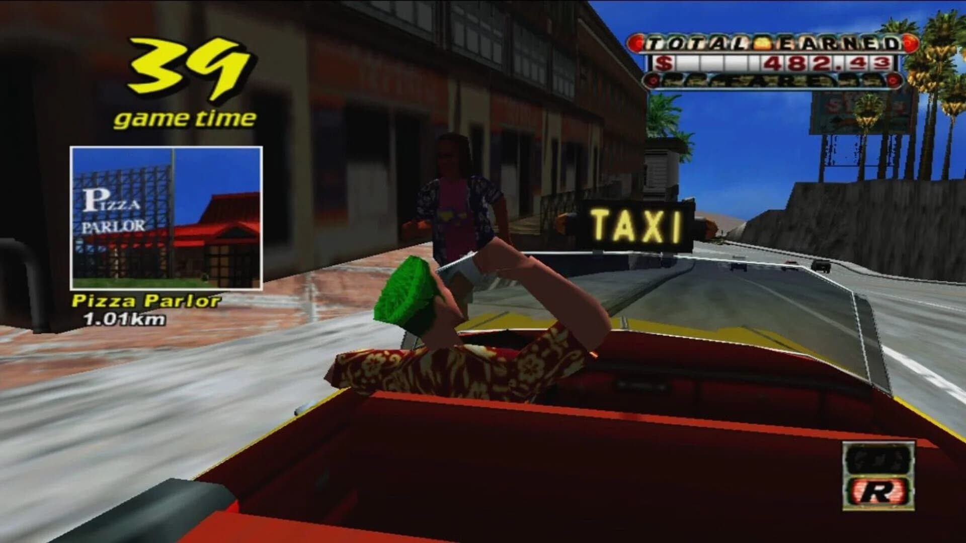 Crazy Taxi screenshot 2