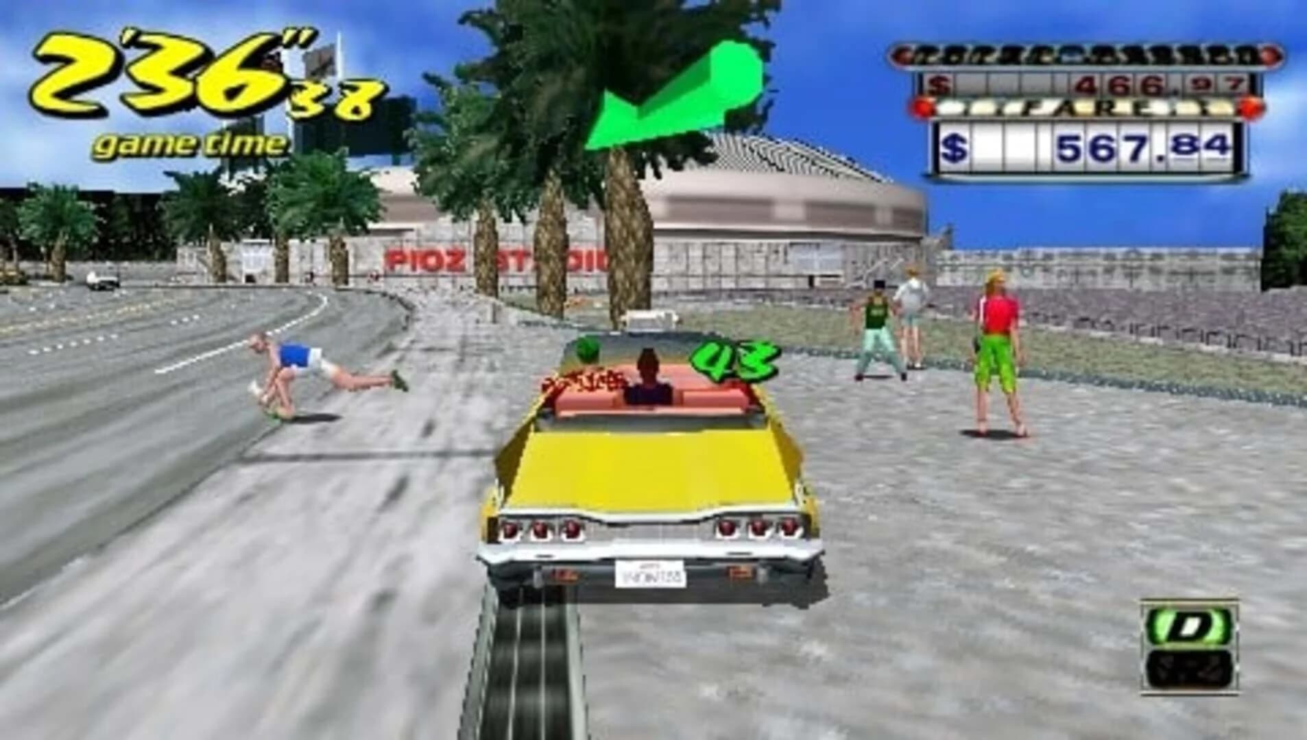 Crazy Taxi: Fare Wars screenshot 2