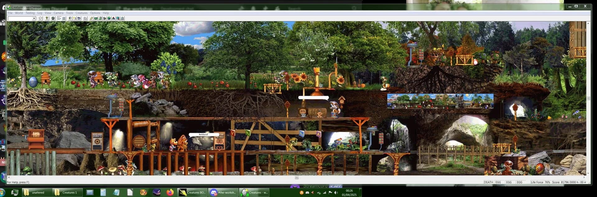 Creatures screenshot 2